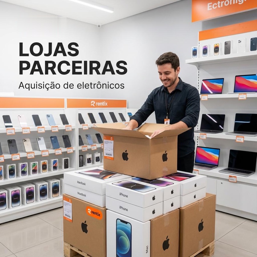 Lojas parceiras — aquisição de eletrônicos