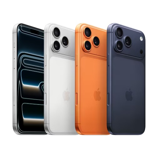 iPhone 17 Pro em quatro cores